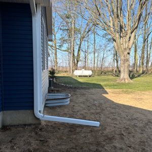 Downspout extension hinged 1