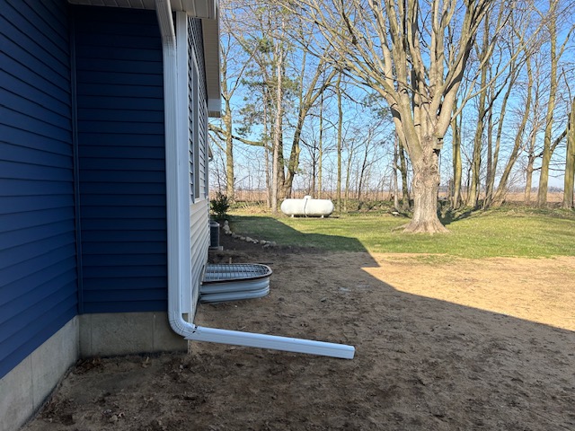 Downspout extension hinged 1