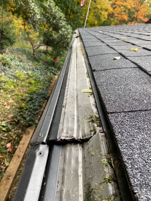 Broken Gutter Guards