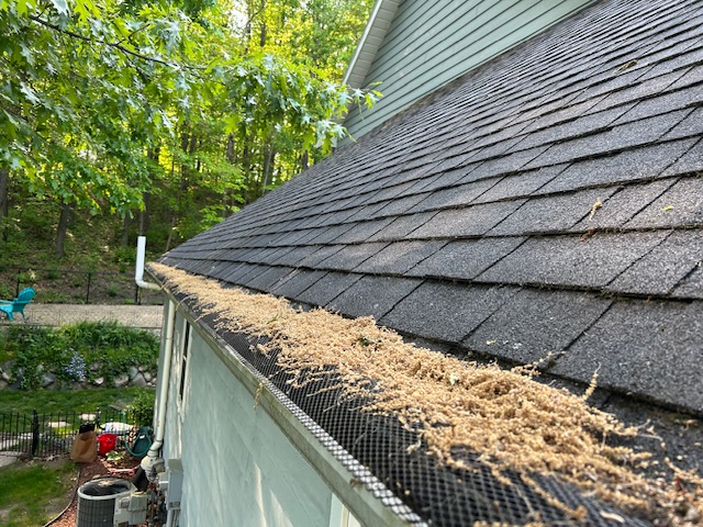 Broken Gutter Guards