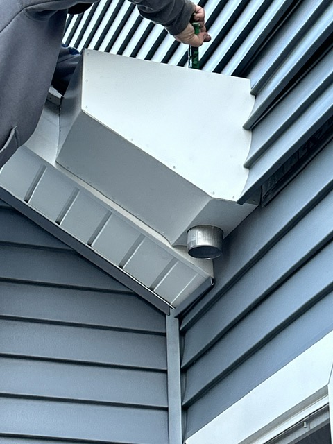 Installation of custom collection box